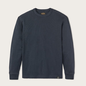 Waffle knit thermal crew di Filson | Blue mussel (Blue)