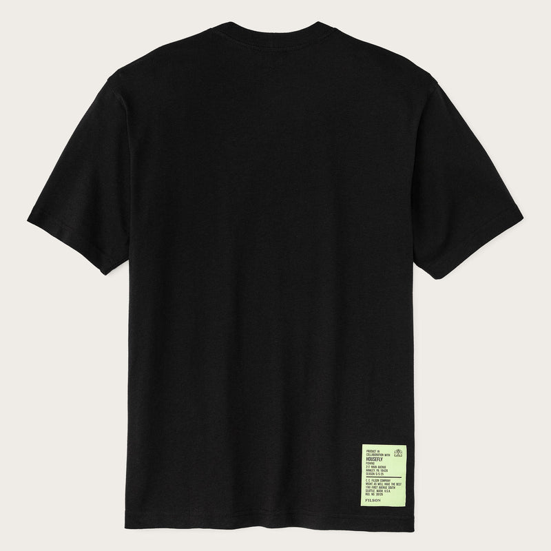 Filson x housefly graphic t-shirt von Filson | Black / worldwide (Black)