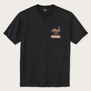 Frontier graphic t-shirt by Filson | Black / hare chase (Black)