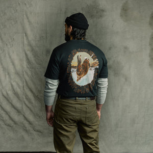 Frontier graphic t-shirt by Filson | Black / hare chase (Black)