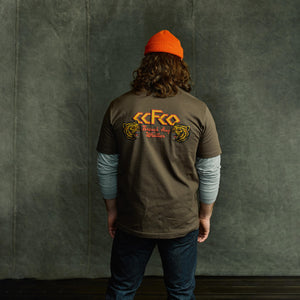 Frontier graphic t-shirt by Filson | Dark brown / any wea (Brown)