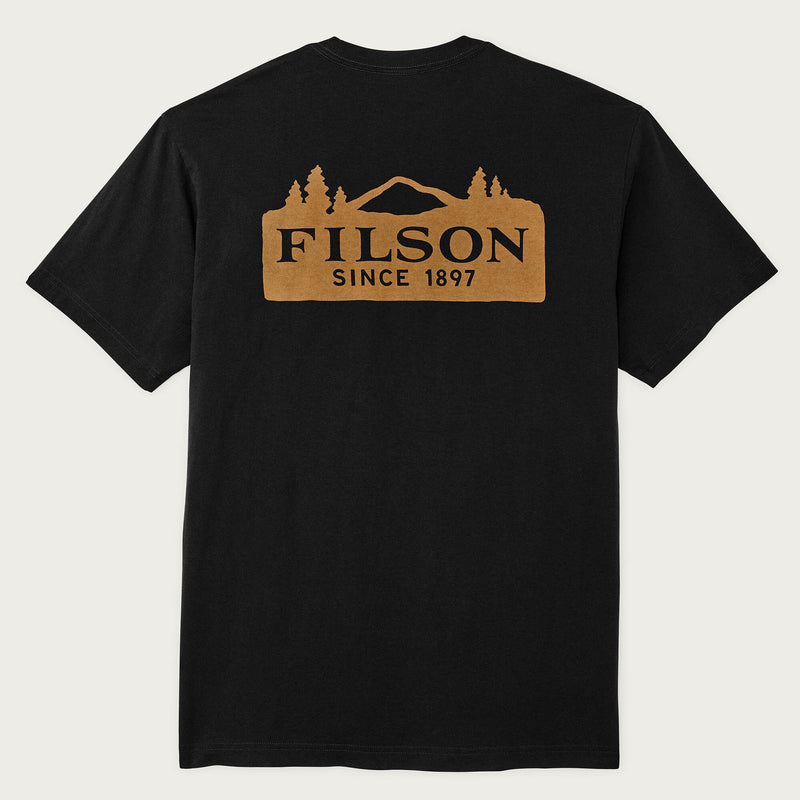Scenic graphic t-shirt di Filson | Black (Black)