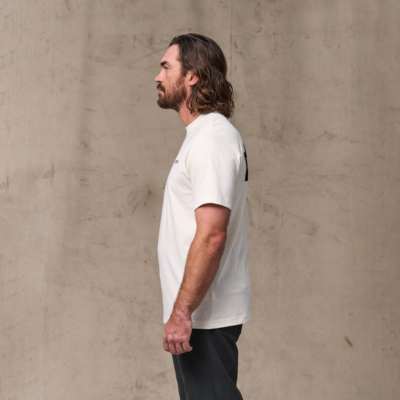 Scenic graphic t-shirt di Filson | Basswood (White)