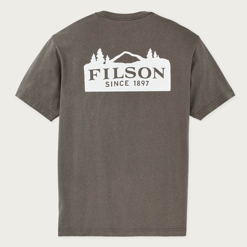 Scenic graphic t-shirt von Filson | Hawk brown (Brown)