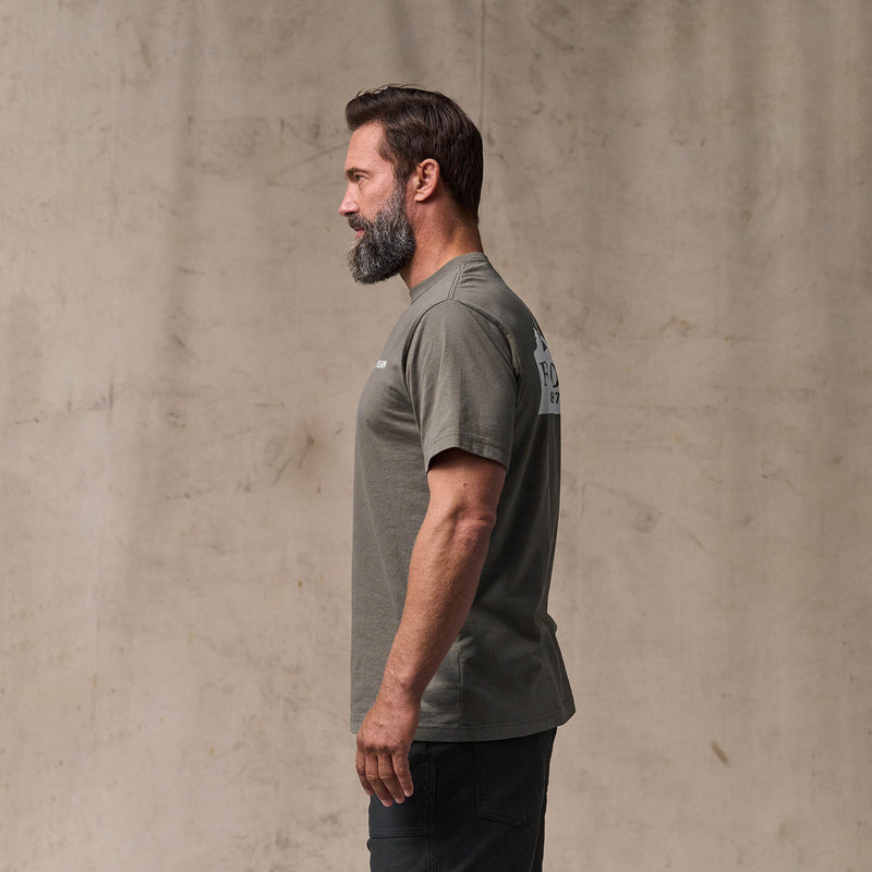 Scenic graphic t-shirt von Filson | Hawk brown (Brown)