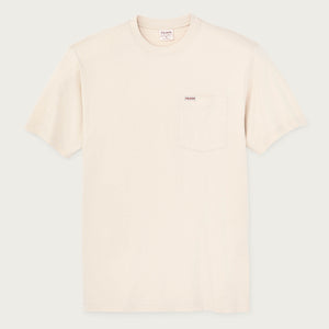 Outfitter pocket t-shirt par Filson | Natural (White)