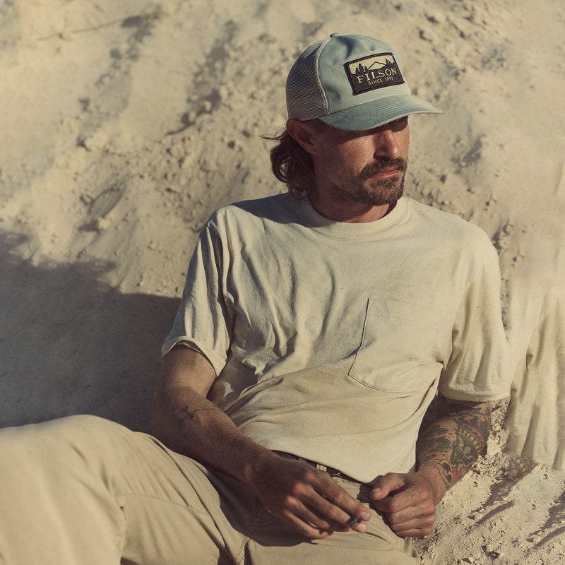 Outfitter pocket t-shirt par Filson | Natural (White)