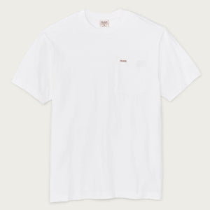 Outfitter pocket t-shirt par Filson | Bright white (White)