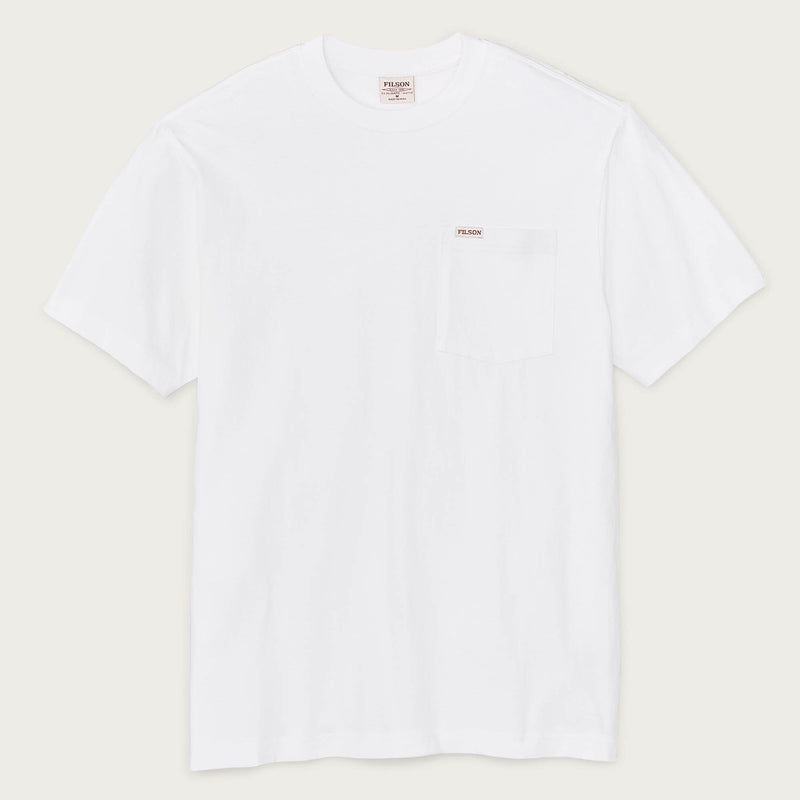 Outfitter pocket t-shirt par Filson | Bright white (White)