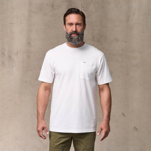 Outfitter pocket t-shirt par Filson | Bright white (White)