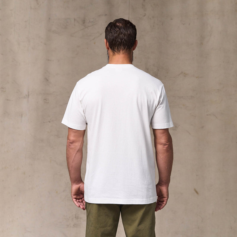 Outfitter pocket t-shirt par Filson | Bright white (White)