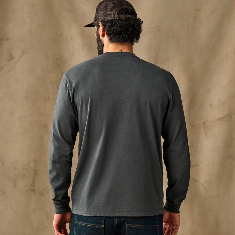 Long sleeve outfitter pocket t-shirt by Filson | Dark slate (Gray)