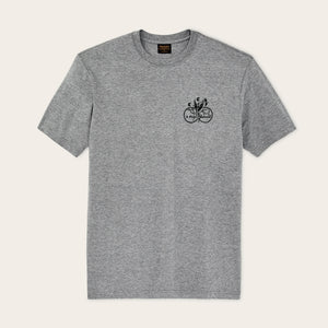 Union graphic t-shirt par Filson | Dark gray heather (Gray)