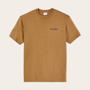 Scenic graphic t-shirt by Filson | Dull gold (Beige)