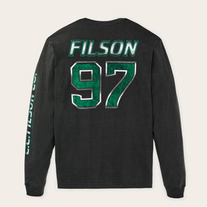 Artic moto graphic t-shirt von Filson | Faded black (Black)