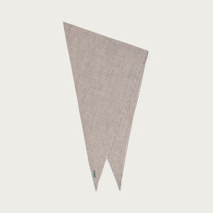 Triangular bandana par Filson | Coffee / natural (Beige)
