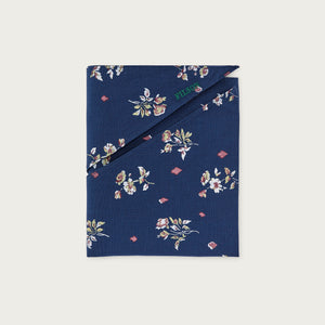 Triangular bandana by Filson | Blue / floral (Blue)