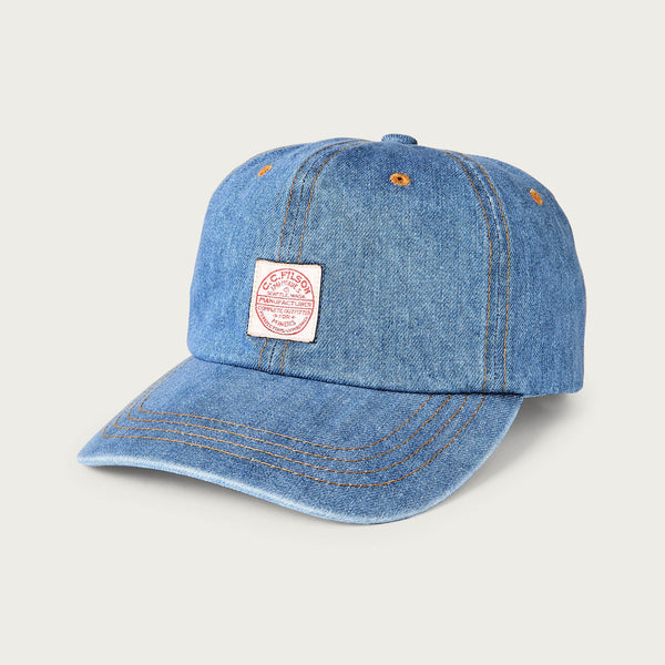 9.5-oz. denim cap by Filson | Medium indigo (Blue)