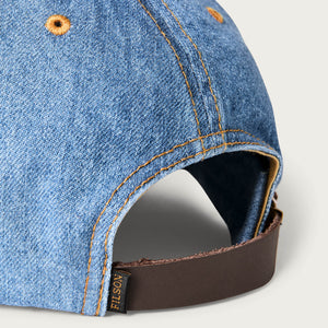 9.5-oz. denim cap di Filson | Medium indigo (Blue)