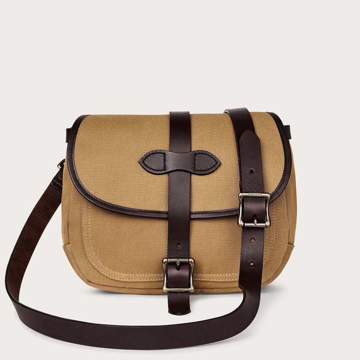 Compact Field Filson Rugged twill xs field bag by Filson | Tan (Beige)