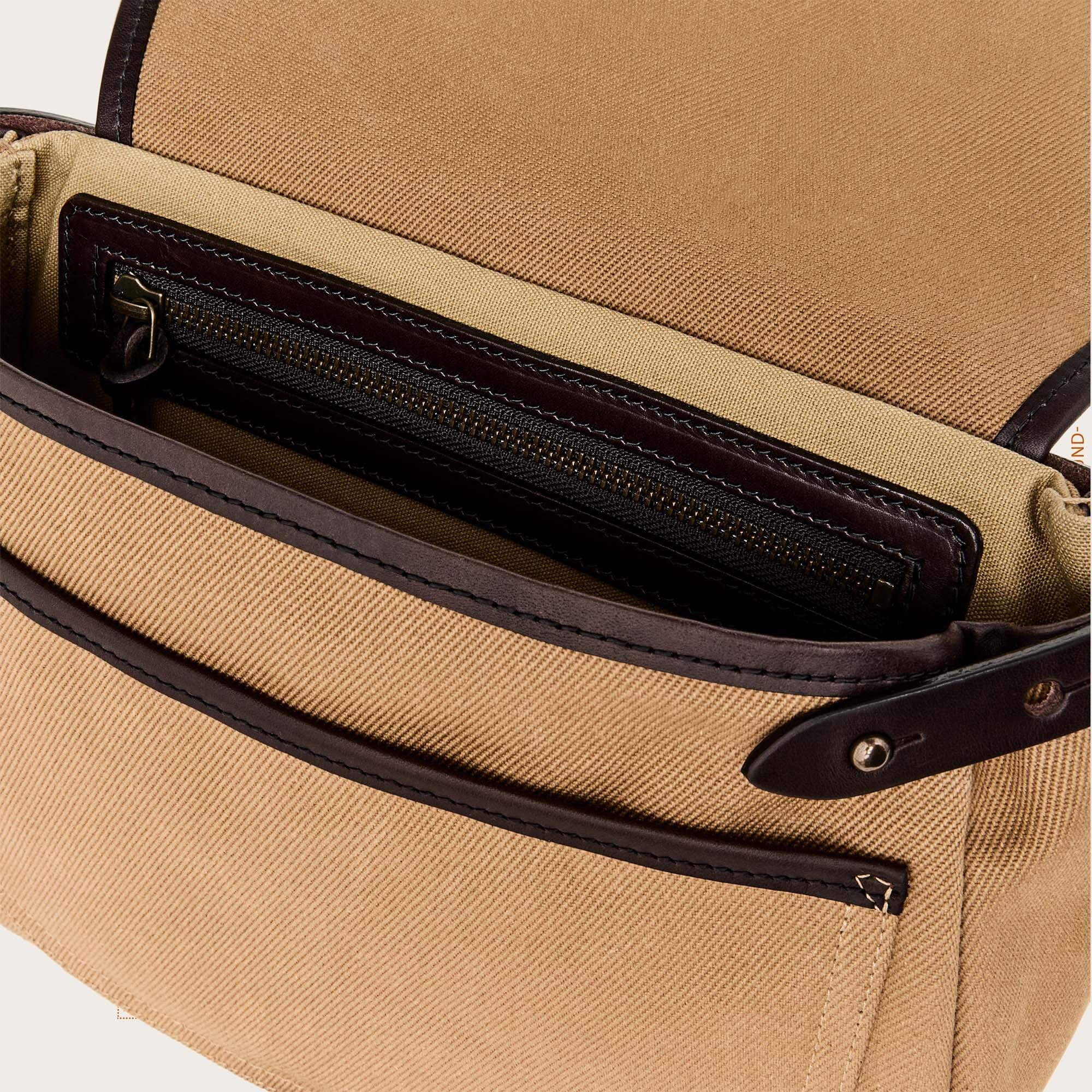 Compact Field Filson Rugged twill xs field bag by Filson | Tan (Beige)