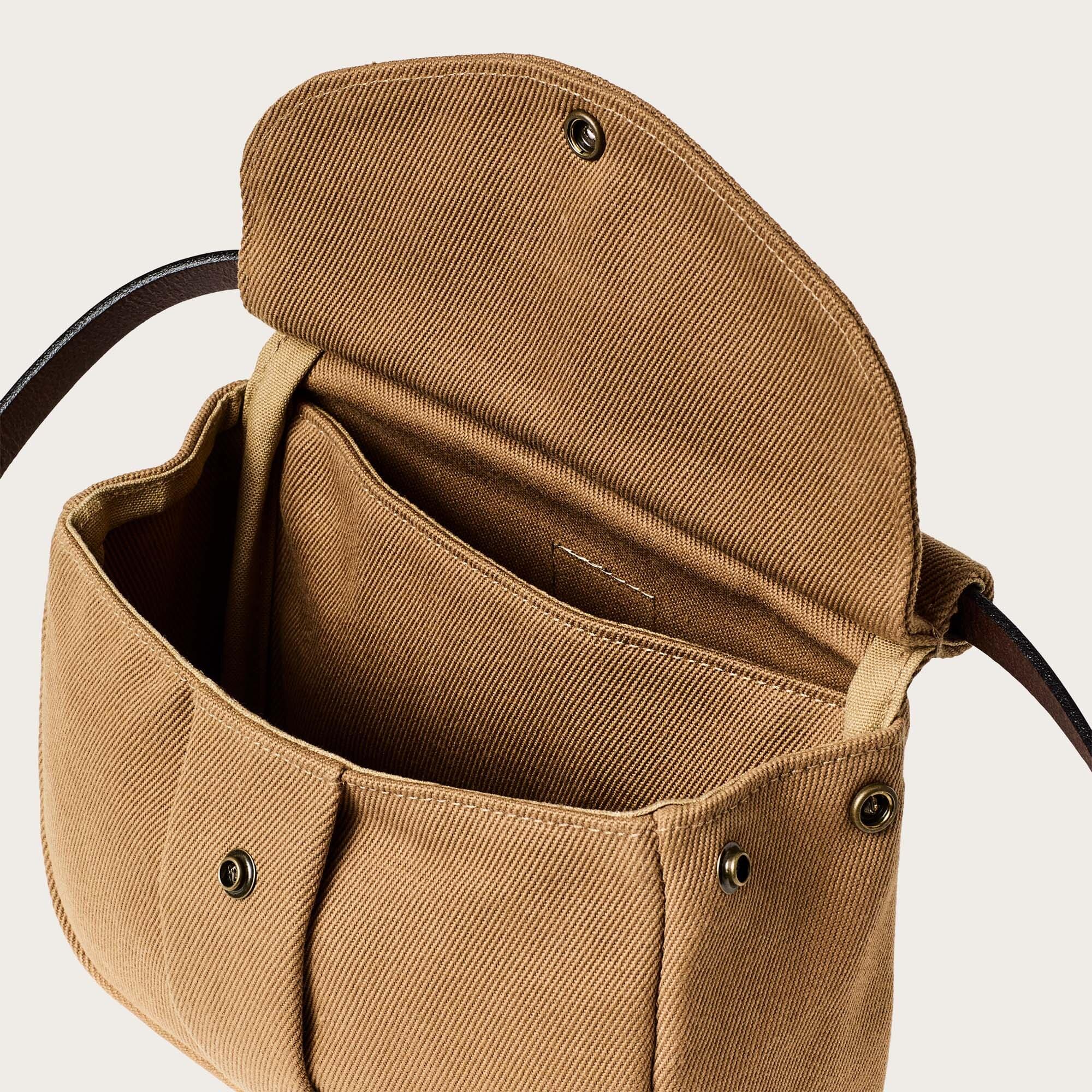 Compact Field Filson Rugged twill convertible field bag by Filson | Tan (Beige)