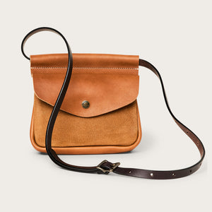 Suede convertible field bag von Filson | Saddle brown (Brown)