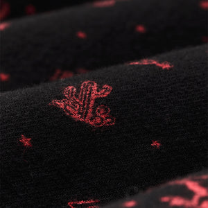 The women’s rangeland flannel shirt by Filson | Black / red western (Black)