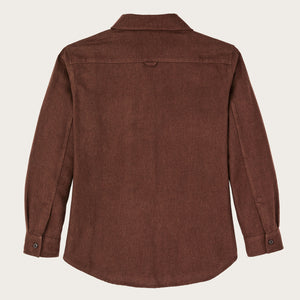 Camicia di flanella rangeland da donna di Filson | Chestnut heather (Brown)