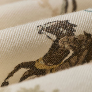 Women's twill popover shirt von Filson | Desert natural / print (Beige)