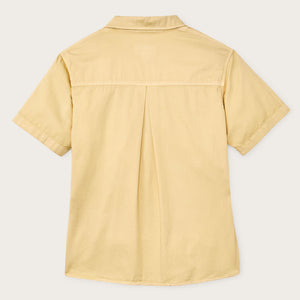 Women's twill popover shirt von Filson | Pale tan (Yellow)