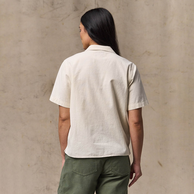 Women's camp shirt von Filson | Natural seed (White)