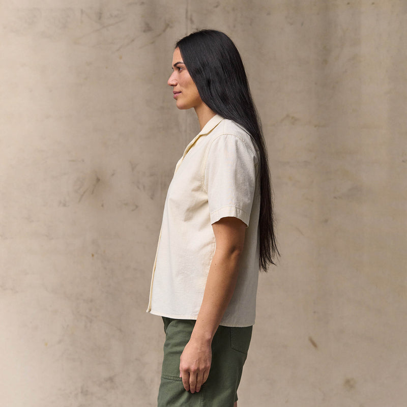 Women's camp shirt von Filson | Natural seed (White)