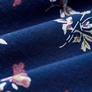 Women's camp shirt von Filson | Indigo / floral (Blue)