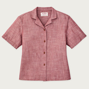 Women's camp shirt par Filson | Red rock (Red)