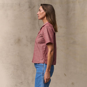 Women's camp shirt par Filson | Red rock (Red)