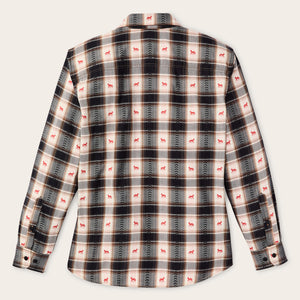 Women's ranch shirt von Filson | Cream print (Multicolor)