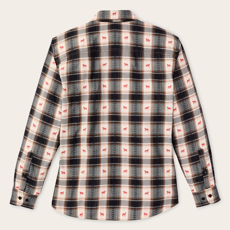 Women's ranch shirt von Filson | Cream print (Multicolor)