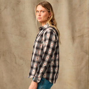 Women's ranch shirt von Filson | Cream print (Multicolor)