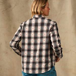 Women's ranch shirt von Filson | Cream print (Multicolor)