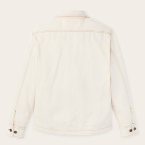 Women's denim shirt par Filson | Natural seed (White)