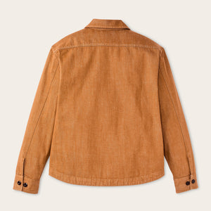 Women's denim shirt par Filson | Harvest tan (Brown)
