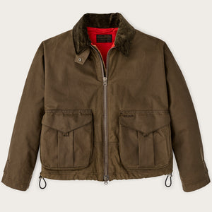 Women's shelter cloth short work jacket di Filson | Dark tan (Beige)