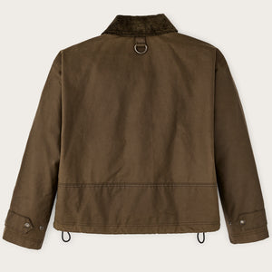 Women's shelter cloth short work jacket di Filson | Dark tan (Beige)