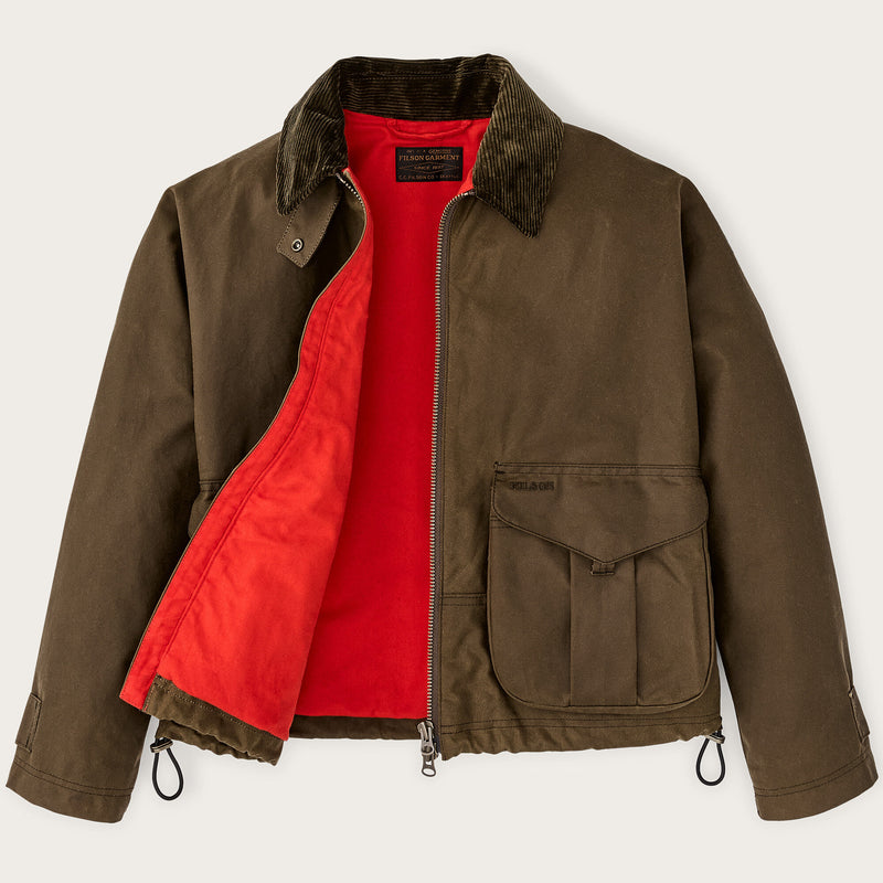 Women's shelter cloth short work jacket di Filson | Dark tan (Beige)