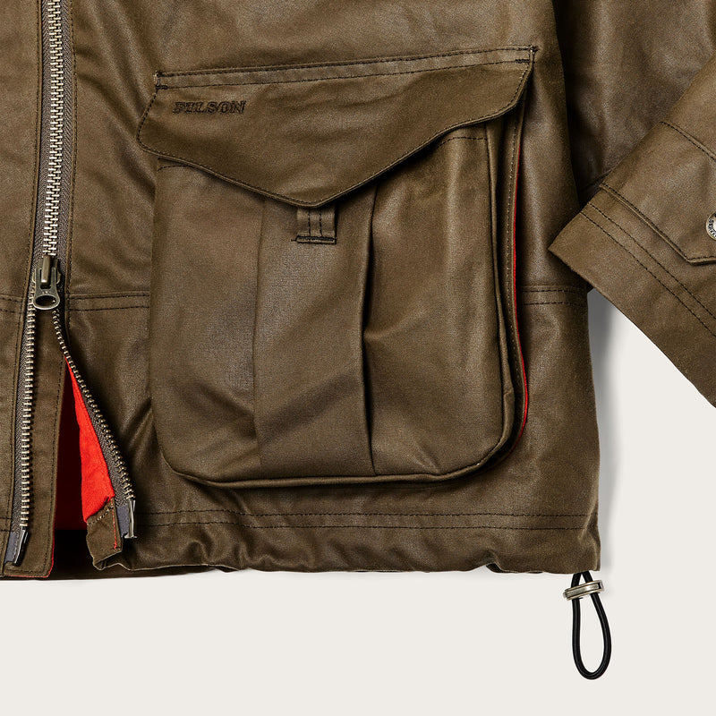 Women's shelter cloth short work jacket di Filson | Dark tan (Beige)