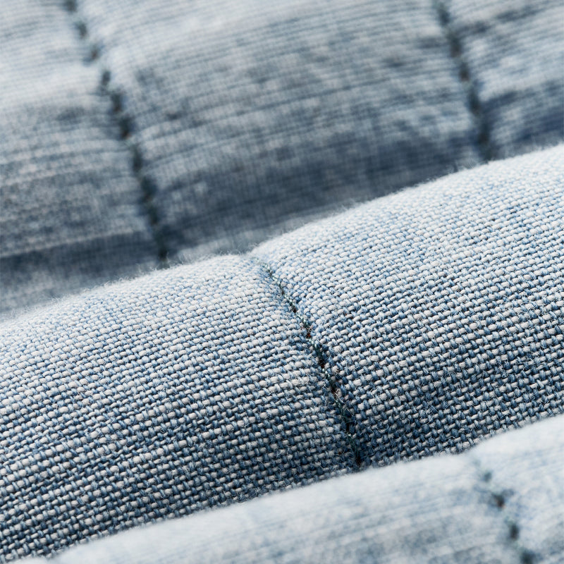 Giacca trapuntata in chambray da donna di Filson | Light indigo chambray (Blue)