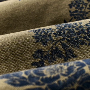 Women's canvas barn coat par Filson | Olive / floral print (Green)