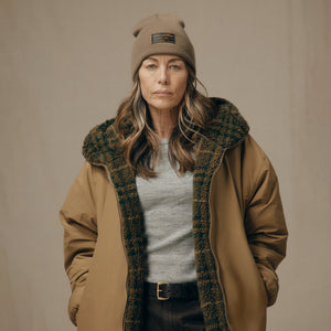 Reversible wooly fleece coat für damen von Filson | Tan (Brown)