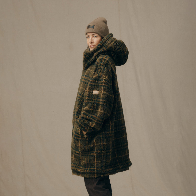 Reversible wooly fleece coat für damen von Filson | Tan (Brown)